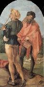 Albrecht Durer Piper and Drummer oil painting on canvas